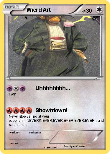 Pokemon Wierd Art