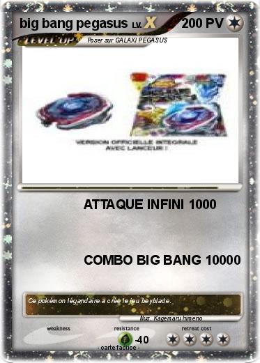 Pokemon big bang pegasus