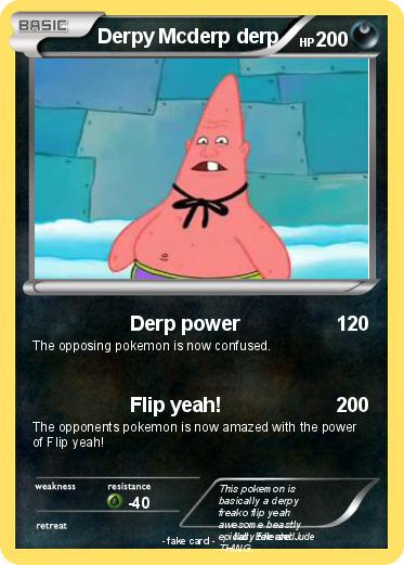 Pokemon Derpy Mcderp derp