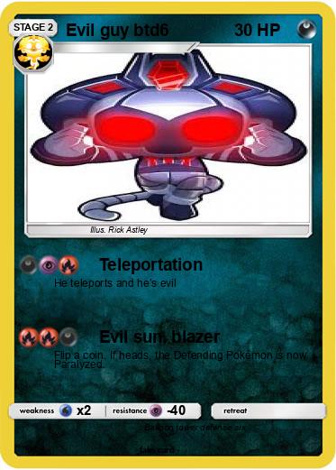 Pokemon Evil guy btd6