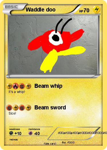Pokemon Waddle doo