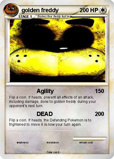 Pokemon golden freddy