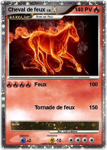 Pokemon Cheval de feux