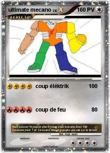Pokemon ultimate mecano