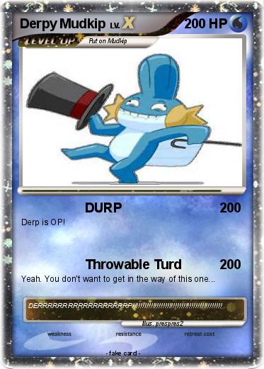 Pokemon Derpy Mudkip