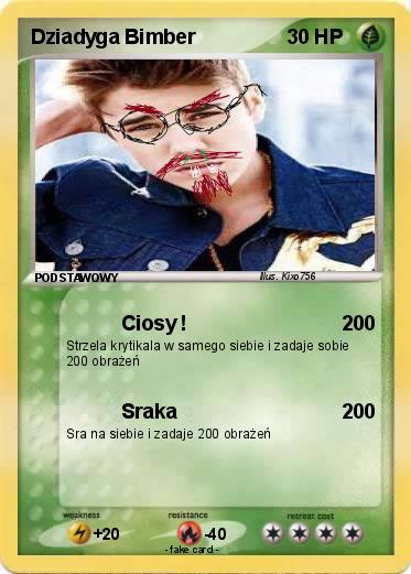 Pokemon Dziadyga Bimber