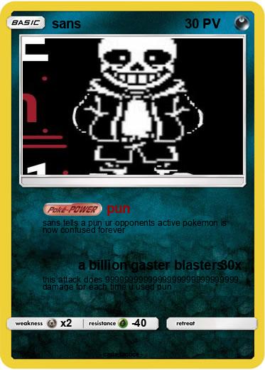 Pokemon sans