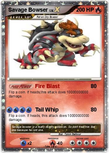Pokemon Savage Bowser