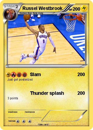 Pokemon Russel Westbrook