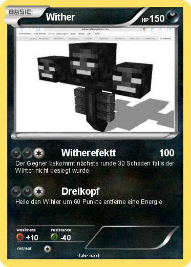 Pokemon Wither