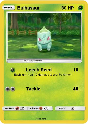 Pokemon Bulbasaur