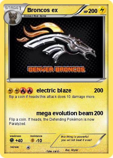 Pokemon Broncos ex