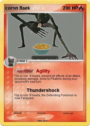 Pokemon cornn flaek