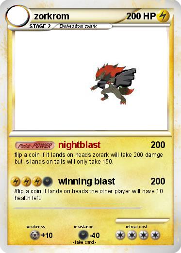 Pokemon zorkrom