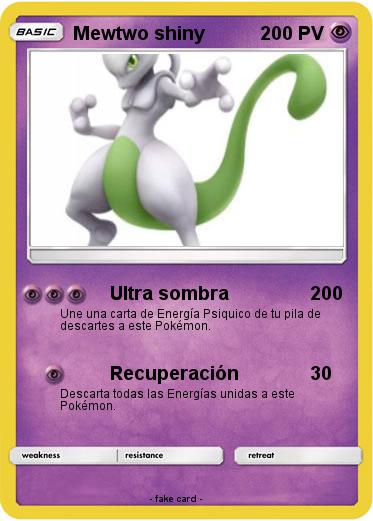 Pokemon Mewtwo shiny