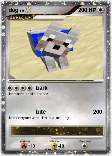 Pokemon dog