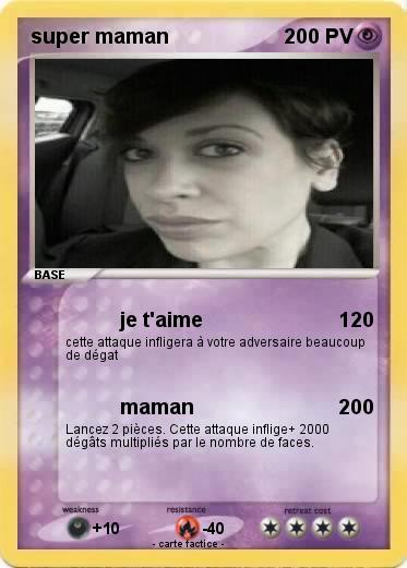 Pokemon super maman