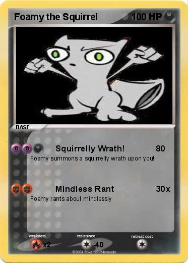 Pokemon Foamy the Squirrel
