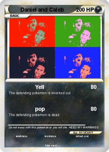 Pokemon Daniel and Caleb