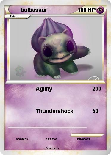 Pokemon bulbasaur