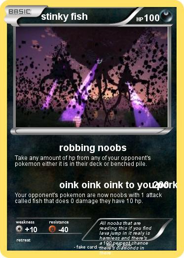 Pokemon stinky fish