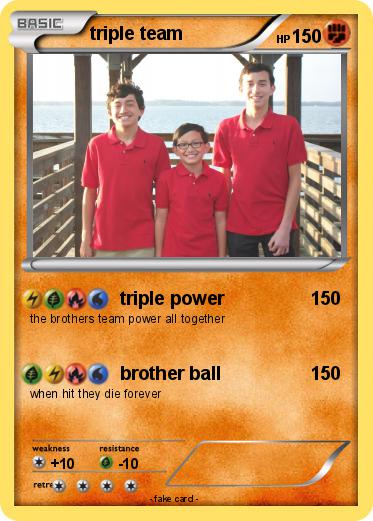 Pokemon triple team