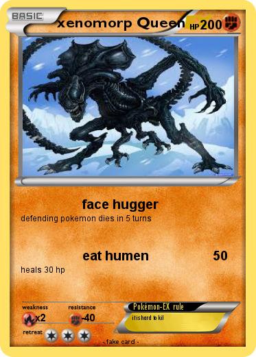 Pokemon xenomorp Queen