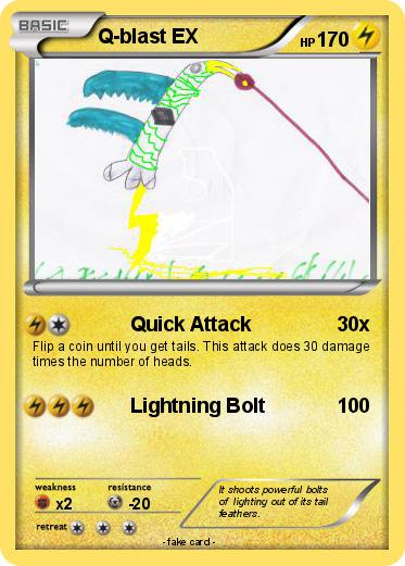 Pokemon Q-blast EX