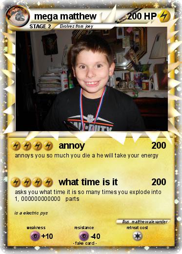Pokemon mega matthew