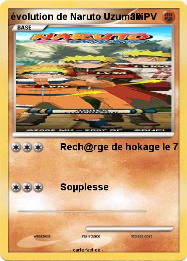 Pokemon évolution de Naruto Uzumaki