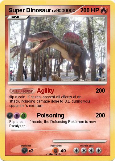 Pokemon Super Dinosaur
