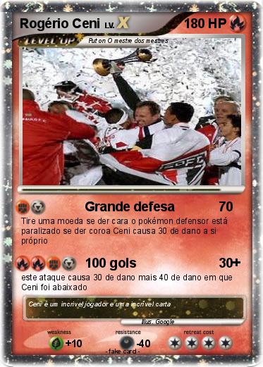 Pokemon Rogério Ceni