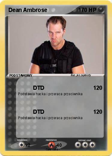 Pokemon Dean Ambrose