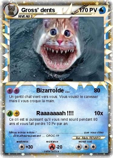 Pokemon Gross' dents