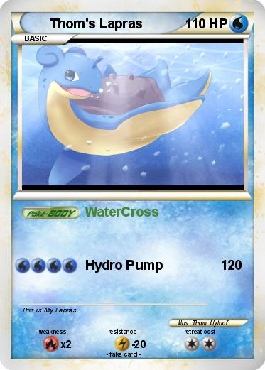 Pokemon Thom's Lapras
