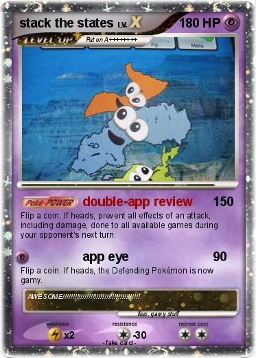 Pokemon stack the states