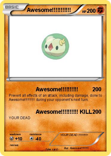 Pokemon Awesome!!!!!!!!!!!