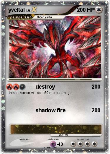 Pokemon yveltal