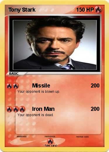 Pokemon Tony Stark