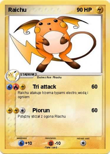 Pokemon Raichu