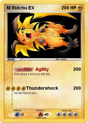 Pokemon M Ridchu EX