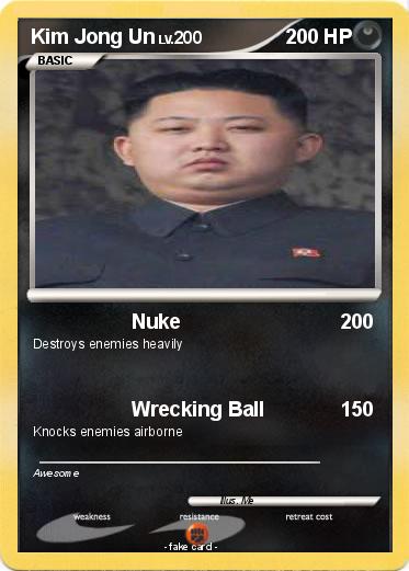 Pokemon Kim Jong Un