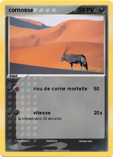 Pokemon cornosse