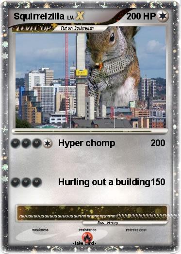 Pokemon Squirrelzilla