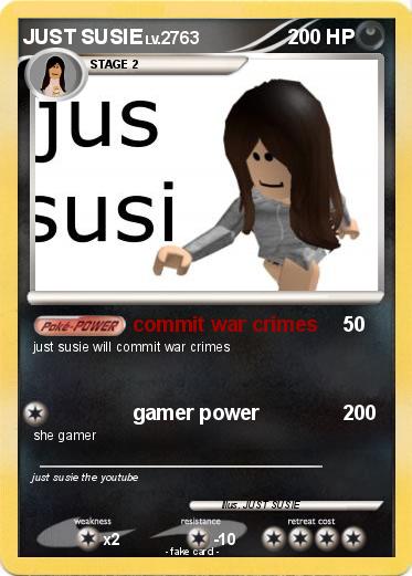 Pokemon JUST SUSIE