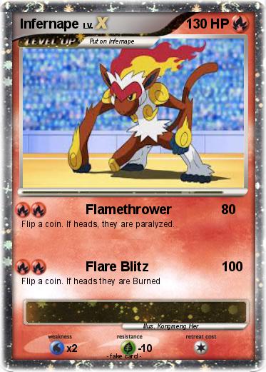 Pokemon Infernape