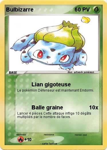 Pokemon Bulbizarre