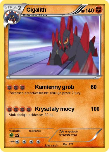 Pokemon Gigalith