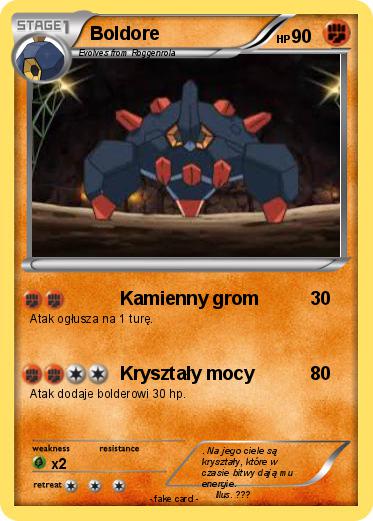 Pokemon Boldore