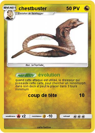 Pokemon chestbuster